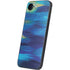 Ocean Blue Brush Stroke by Etta Vee iPhone 16e Skin